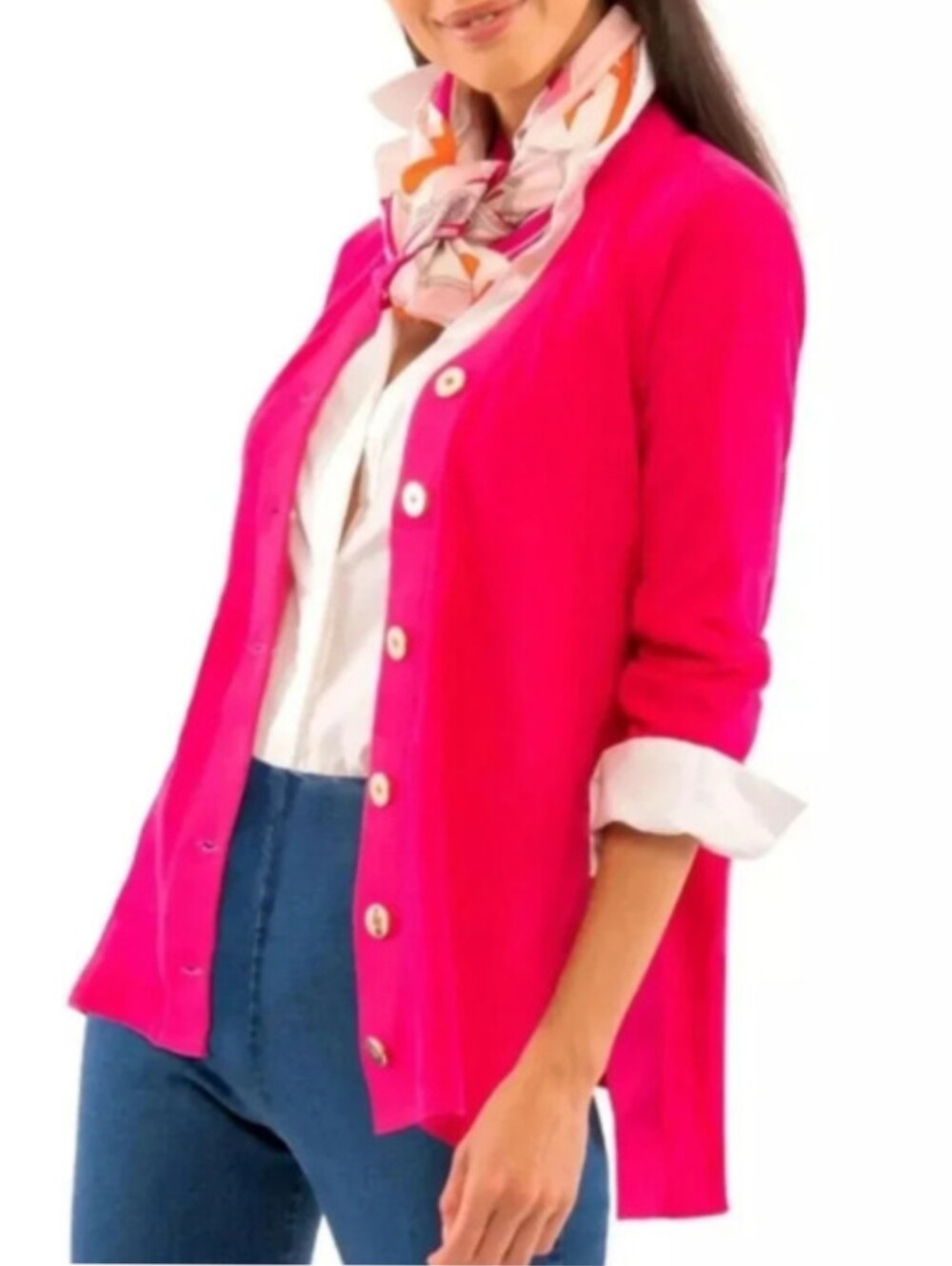 Gretchen Scott Grosgrain Heaven Cardigan